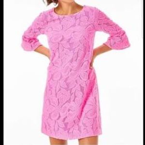 Lilly Pulitzer Ophelia Dress in Prosecco Pink XL